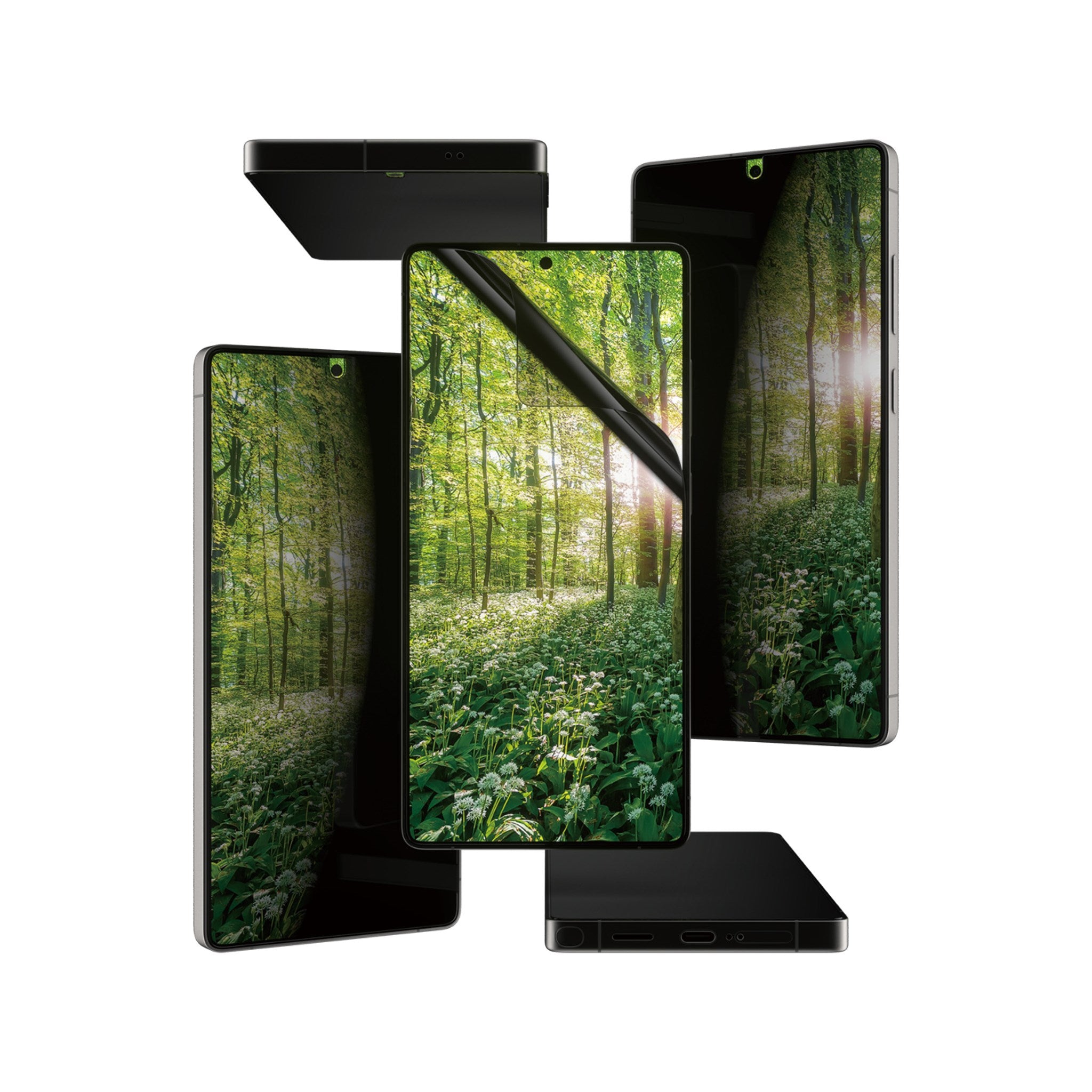 PanzerGlass® ECO MATRIX 4-way Privacy Screen Protector Samsung Galaxy S25 Ultra | Ultra-wide Fit